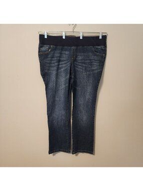 Duo Maternity plus size blue jeans sz 2XL